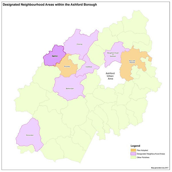 Egerton Neighbourhood Plan boundary